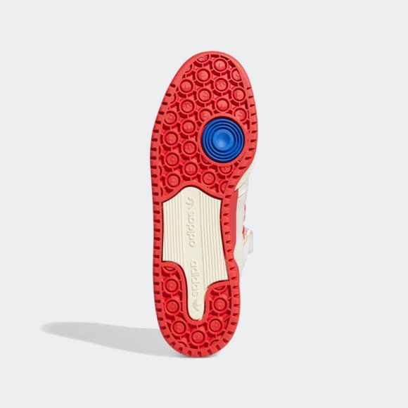 Adidas Originals Forum 84 Low Mens Casual Shoes Red White GY6981 NEW Size 10 - Picture 7 of 11